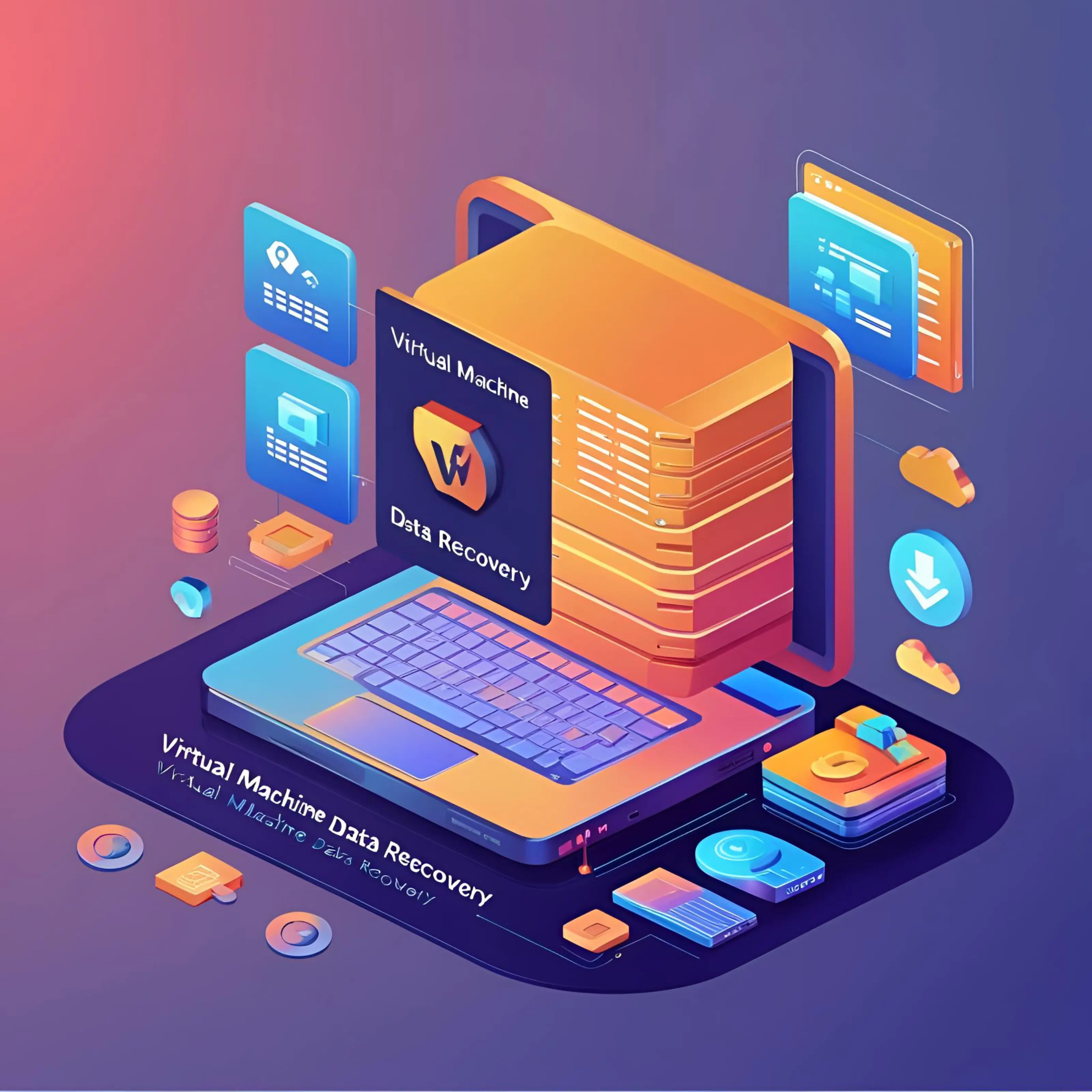 Virtual Machine Data Recovery services by adwhs in Dubai