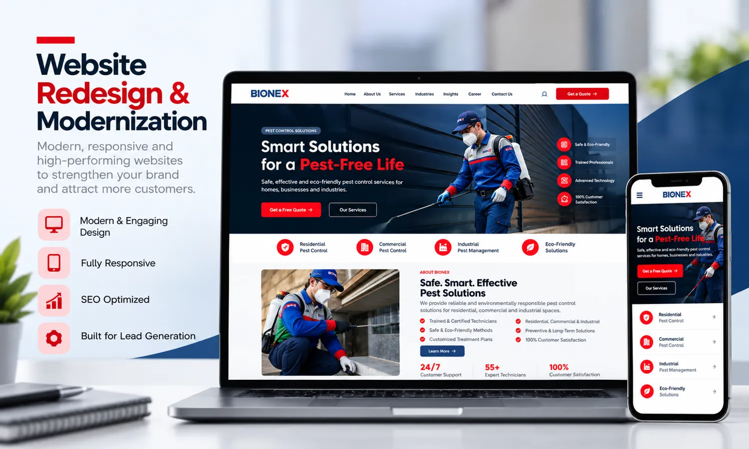 Website Redesign & Modernization