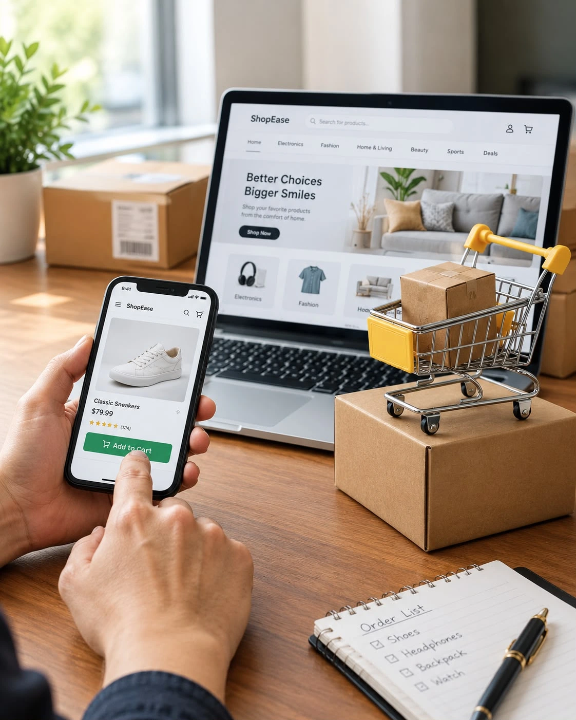 E-COMMERCE WEBSITE DEVELOPMENT SERVICES