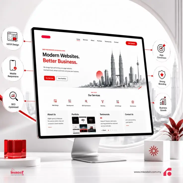Single Page Website Development Australia