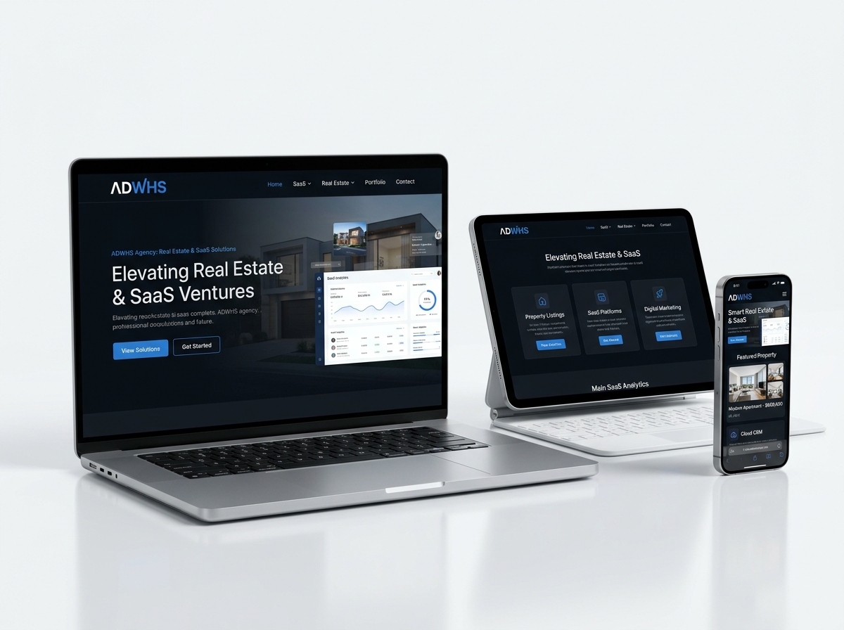 Modern Responsive Web Solutions - Laptop, Tablet and Mobile