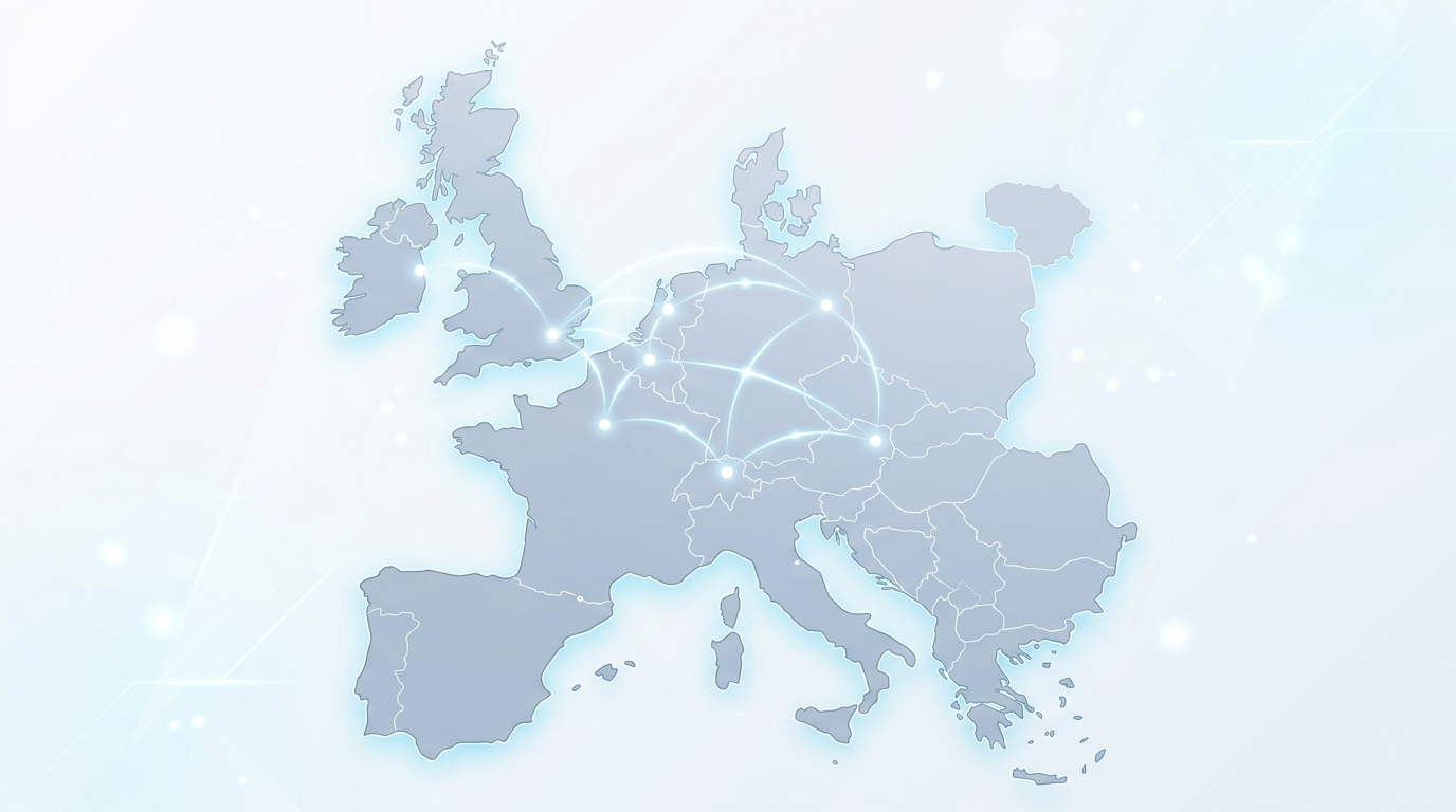 Europe Map Coverage